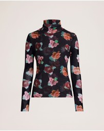 SABA - Bettina Long Sleeve Mesh Top