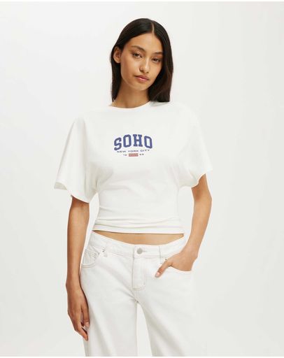 SOHO NYC VINTAGE WHITE