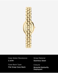 Emporio Armani - Gold Tone Analogue Watch