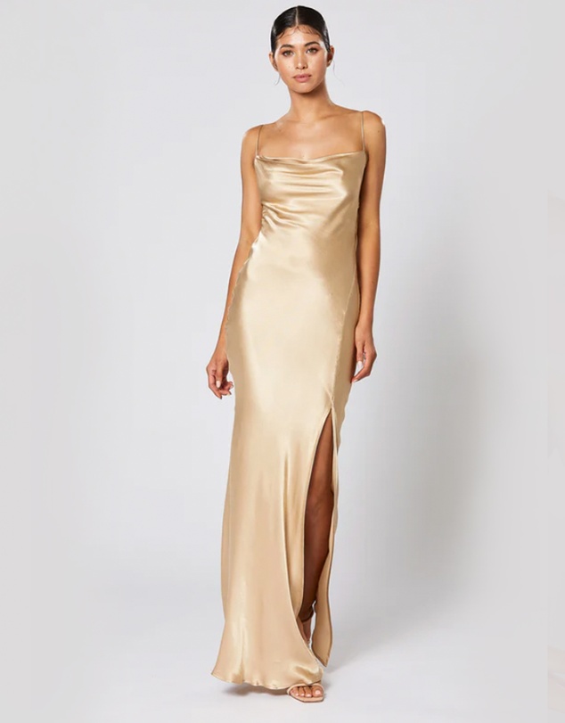 Winona - Cheri Dress Gold