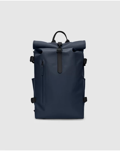 RAINS - Rolltop Rucksack Large Navy