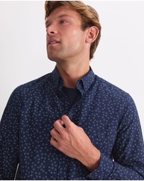 Sportscraft - Long Sleeve Wyatt Printed Shirt