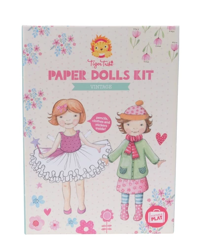 Tiger Tribe - Paper Dolls Kit Vintage