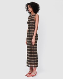 Wynn Hamlyn - Silk Mesh Maxi Dress