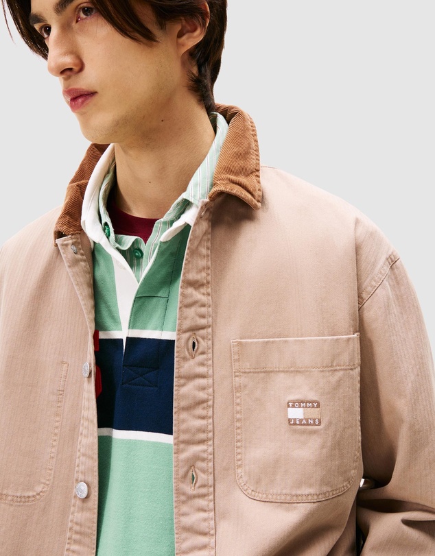 Tommy Jeans - Workwear Cord Collar Overshirt