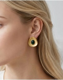 Izoa - Heather Stud Earrings