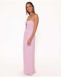 Petal & Pup - Bolton Strapless Maxi Dress - Lavender