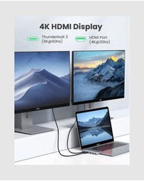 Ugreen - UGREEN 5-in-2 USB C Hub for MacBook Pro Air