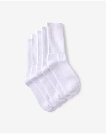 Cotton On - 5 Pack Essential Crew Socks