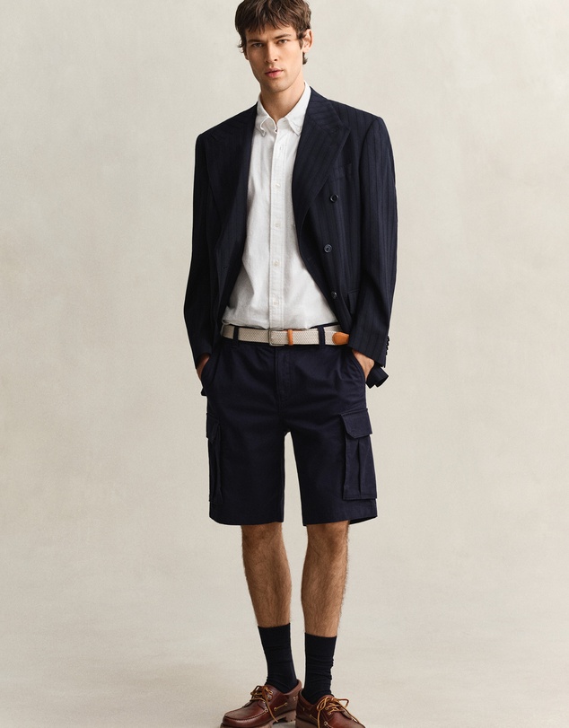 Gant - Cotton Linen Short Sleeve Shirt