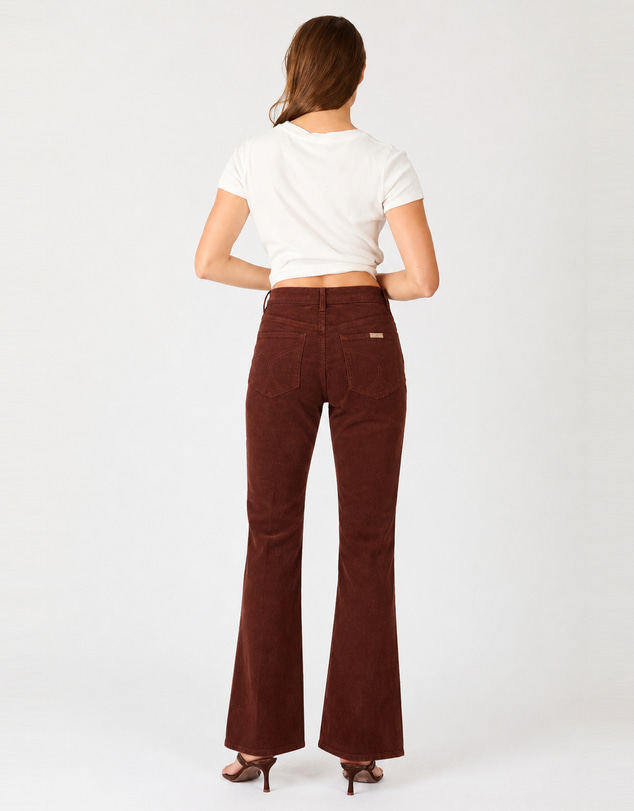 Rolla's - Midtown Bootcut Corduroy Pants - Cognac