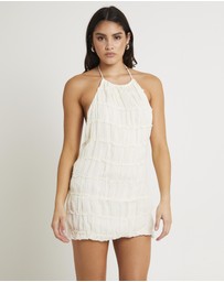 Subtitled - Alda Shirred Mini Dress