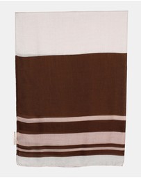 Morgan & Taylor - Eleanor Light-Weight Scarf in Brown