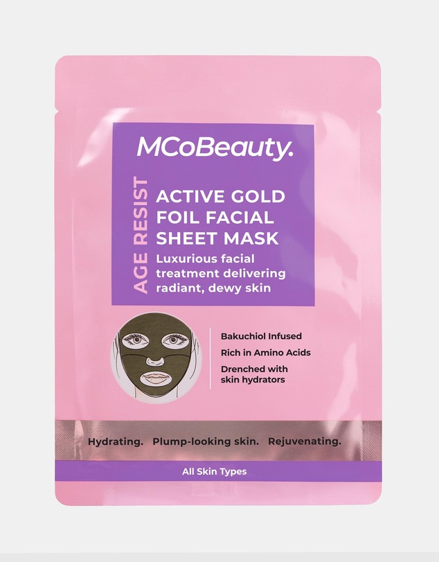 MCoBeauty - Age Resist Active Gold Foil Facial Sheet Mask