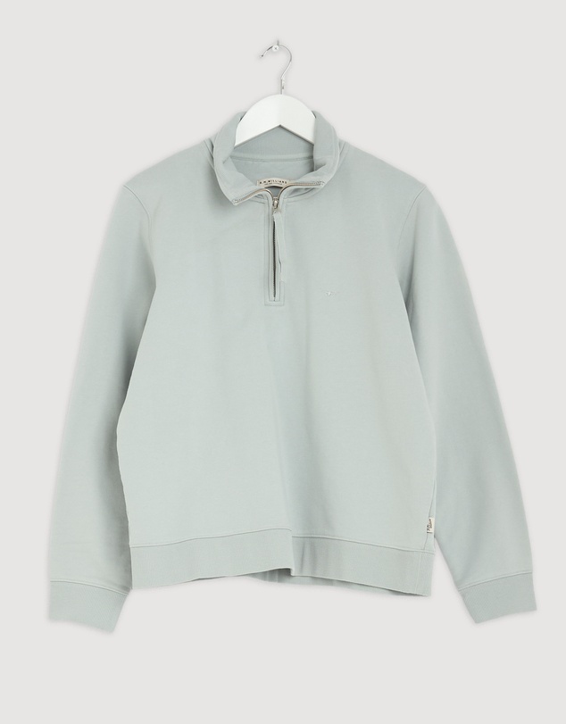 Revibe - Repaired R.M.Williams Trickett 1/4 Zip Sweatshirt - AU 10