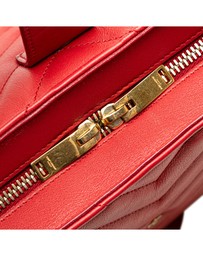 Pre-Loved by Azura Reborn - Pre-Loved Small Chevron Calfskin Monogram Cabas Satchel