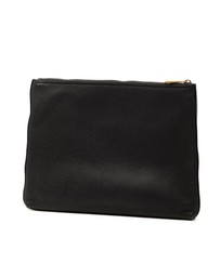 Pre-Loved by Azura Reborn - Pre-Loved Medium Leather Logo Portfolio Clutch