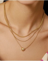 Ania Haie - Gold Classic Rolo Chain Necklace