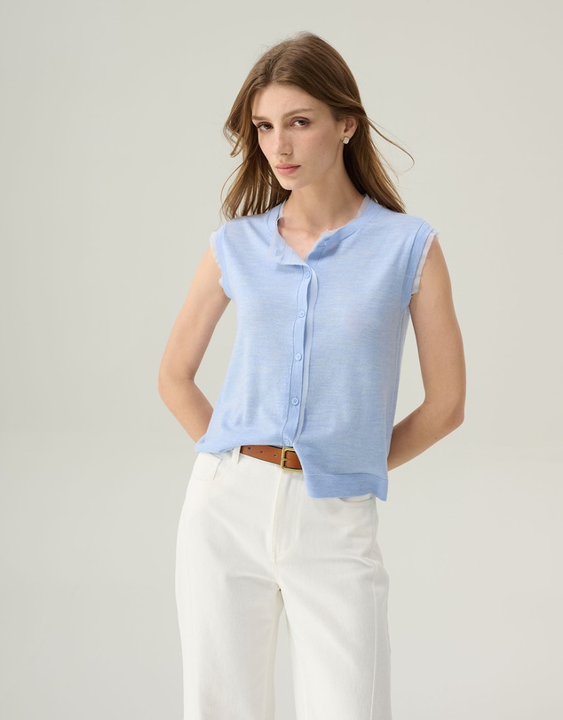 IDA+S - Etta Wool Silk Top