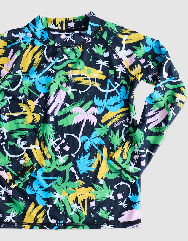 Kip&Co - KipCo x Mambo Palm Surfer Rash Vest - Babies-Teens