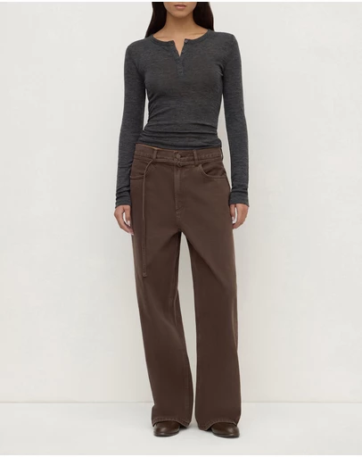 Assembly Label - Nora Merino Wool Henley Top