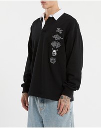 Kiss Chacey - Stacked Loopback Rugby Jumper