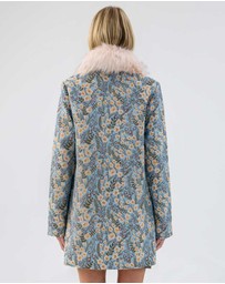 Unreal Fur - Feuilles Mortes Coat