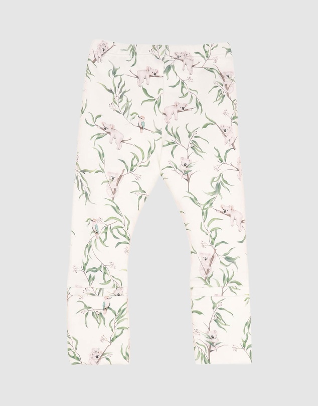 Bebe by Minihaha - Taylor Organic Turn Back Feet Leggings - Babies