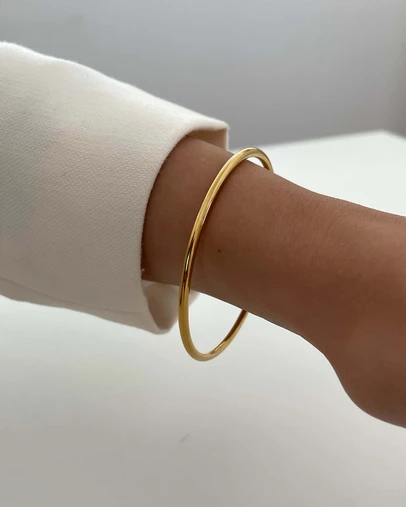 The Silver Collective - Austin Bangle Gold