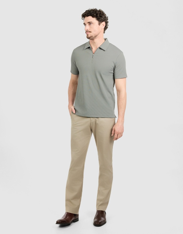 Tarocash - Dempsey Zip Polo