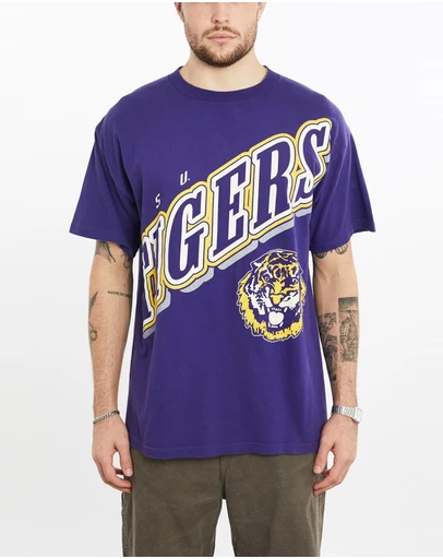 Vintage by The Real Deal - Pre Loved - Vintage 90s NCAA LSU Tigers Tee