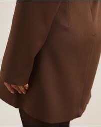 Atmos&Here - Anya Long Sleeve Button Down Mini Dress