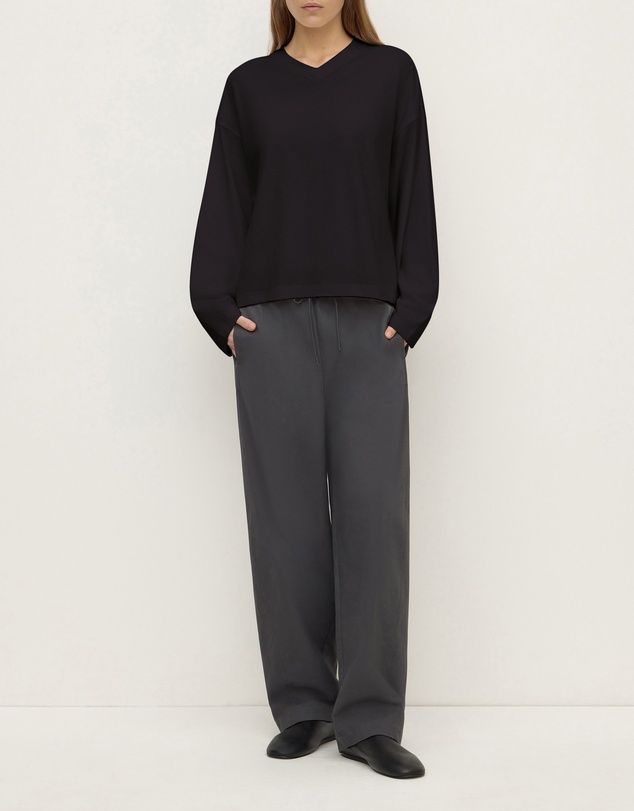 Assembly Label - Stella V Neck Oversized LS Tee