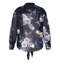 City Chic - Janine Print Shirt
