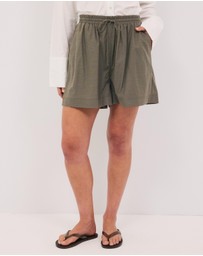 Calli - Whitney Gathered Shorts