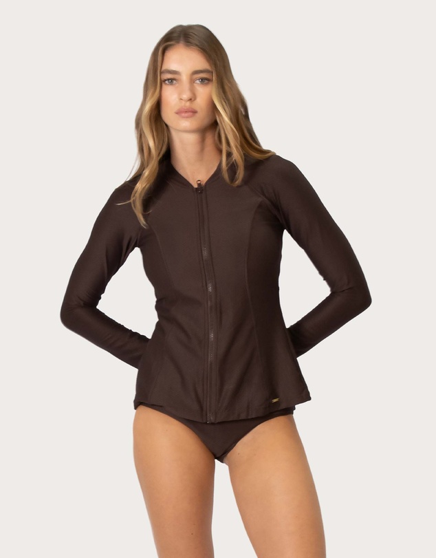 Baku Swimwear - Rococco Long Sleeve Rash Vest