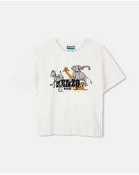 Kenzo Kids - Short Sleeves Tee-Shirt - Babies-Teens