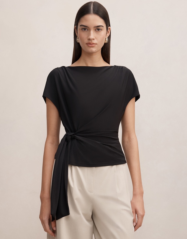 Forever New - Celine Tie Detail Top