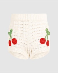 Rock Your Kid - La Mer Crochet Shorts - Kids-Teens