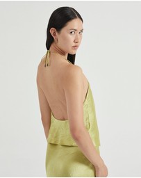 Third Form - Crush Bias Halter Top