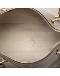 Pre-Loved by Azura Reborn - Pre-Loved Medium Calfskin Bamboo Shopper Boston Bag