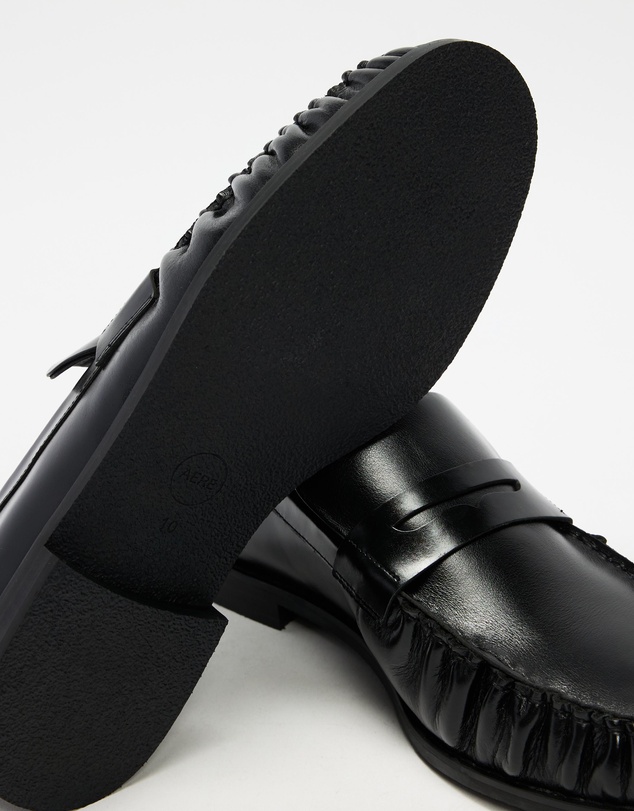 AERE - Leather Penny Loafers - Men's