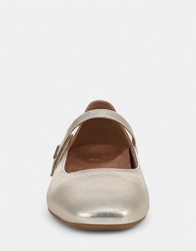Vionic - Alameda Mary-Jane Flat - Gold