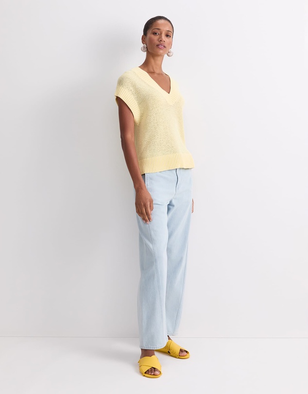 Sportscraft - Josie Tape Yarn V Neck Tank