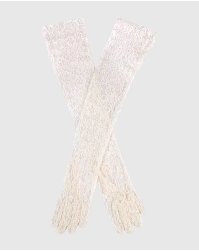DENTS - Long Opera Lace Gloves