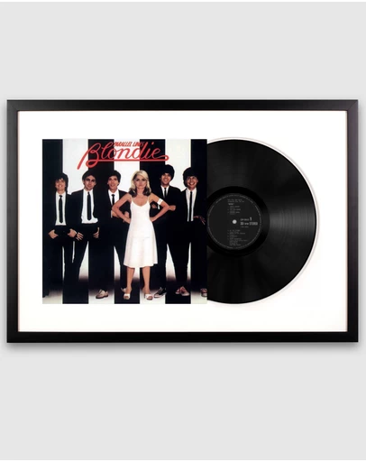 iWorld - Framed Blondie - Parallel Lines - Vinyl Album Art