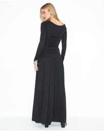 Dazie - She's All That LS Jersey Maxi Dress