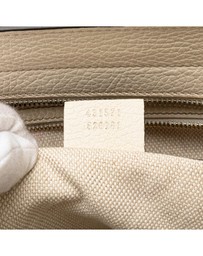 Pre-Loved by Azura Reborn - Pre-Loved gucci Sophisticated Leather Top Handle Handbag with Shoulder Strap