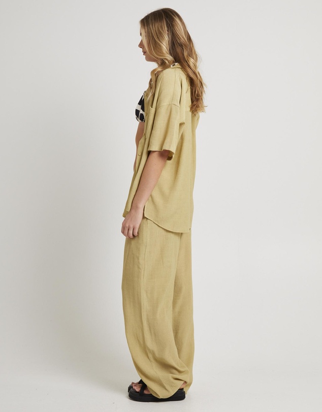 Subtitled - Indra Crinkle Oversized Shirt