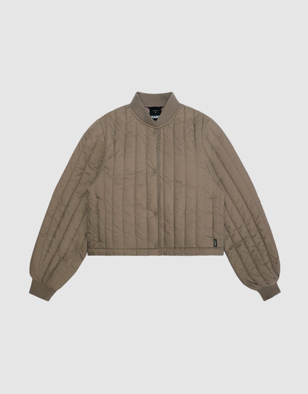 RAINS - Banja Liner Bomber W Jacket Cinder
